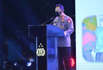 Kapolri: Pandemi Covid-19 Bisa Dilalui Kalau Kita Bersatu!
