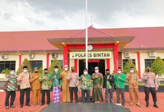 Kapolres Bintan Jalin Silaturahmi  Bersama NU Dan GP Ansor Bintan