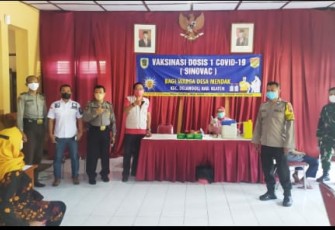 Lancar, Pelaksanaan Vaksin Covid-19 di Desa Mendak, Delanggu, Klaten