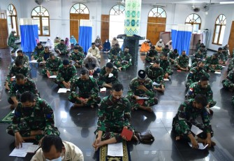 Sambut HUT ke-76 TNI Lantamal IV Gelar Dzikir dan Ibadah Doa Bersama
