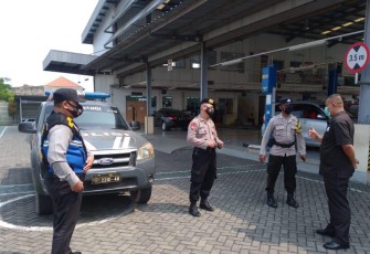 Polsek Kasokandel Pantau Kegiatan Vaksinisasi di Sekolah 