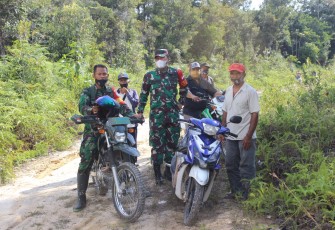 Dandim Palangka Raya Tinjau Lokasi TMMD Di Kelurahan Kampuri