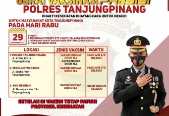 Kapolres Tanjungpinang  AKBP Fernando, SH, S.IK