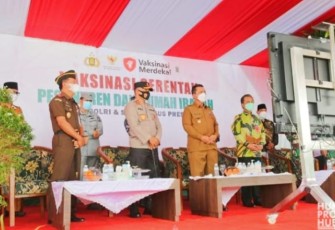 Vaksinasi di Provinsi Kepri Melebihi Target Presiden Jokowi