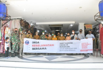 Tim Satgas Covid -19 Kota Tebing Tinggi Lanjutkan Sosialisasi dan Edukasi Penanganan Covid -19