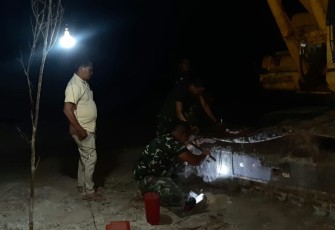 Satgas TMMD Kerja 24 Jam Tuntaskan Sasaran Fisik