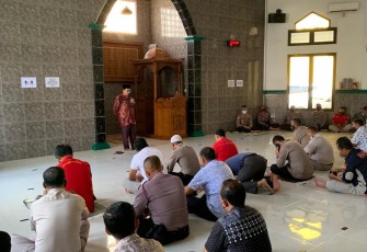 Terapkan Prokes, Polda Bengkulu Gelar Binrohtal