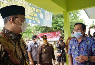 Gubernur Rohidin Minta Kabupaten Seluma tetap Bentuk Posko PPKM hingga ke level Desa Kendati Tergolong Aman
