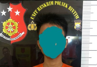 Salah satu terduga pelaku