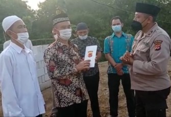 Kapolres Majalengka Beri Bantuan Pembangunan Masjid