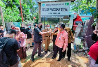 Anggota DPRD Bintan Tinjau Pos PPKM  di KM 13 Sungai Pulai Terkait Penerapan Antigen Berbayar