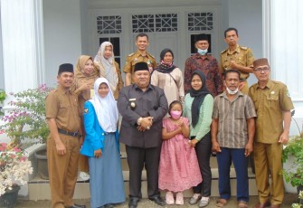 Pelepasan Para Atlet dilaksanakan dirumah dinas Wakil Bupati Bengkulu Selatan