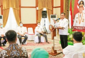 Gubernur Provinsi Kepri H.Ansar Ahmad SE.MM., Apresiasi pada  Perusahaan Bantu Pemerintah Tangani Covid-19  