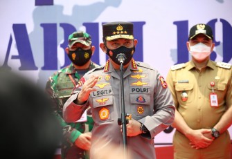 Kapolri: Tak Boleh Abai dan Prokes Tetap Kuat