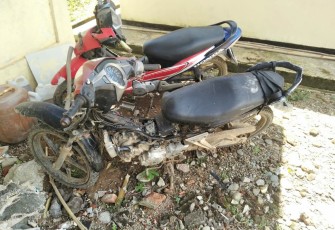 Lupa Menyalakan Lampu Sein, Dua Pengguna Sepeda Motor Berujung Kecelakaan