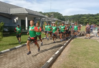 Kegiatan tes Kesegaran Jasmani Prajurit