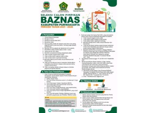 Baznas Purwakarta Gelar Pemilihan Calon Pimpinan Baru Periode Tahun 2021-2026