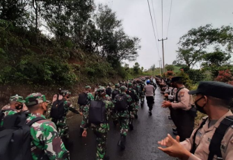 Diktukba SPN Polda Bengkulu dan Dikmaba TNI-AD RINDAM II Sriwijaya Ikuti Diklat Integrasi TNI-POLRI