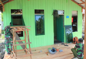 Bedah Rumah RTLH Program TMMD Kodim 1016 Palangka Raya