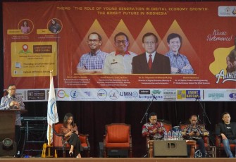 Dr. Ir. I Nyoman Ardhiana, M.Eng menyampaikan peluang Indonesia dalam era digitalisasi melalui simposium Indonesia Economic Review (IER) 2022