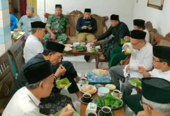 Komsos bersama tokoh agama wilayah desa binaan