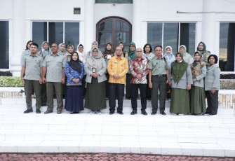 Sekda Asahan saat Terima Kunjungan BSIP Sumut
