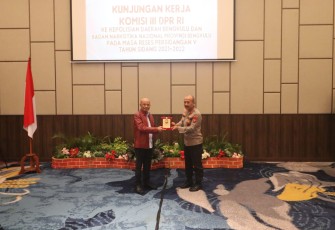 Komisi III DPR RI saat Reses Bersama Kapolda Bengkulu