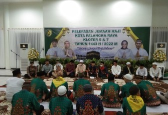 Pelepasan Jamaah Haji Kota Palangka Raya 