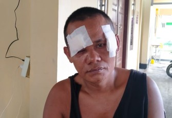 kondisi korban saat melapor ke Polisi
