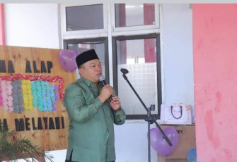 Bupati Seluma Erwin Octavian, SE saat memberikan arahan
