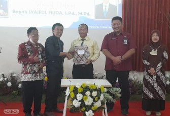 SMK Negeri 1 Bandung saat Gelar Serah Terima Jabatan Kepala Sekolah