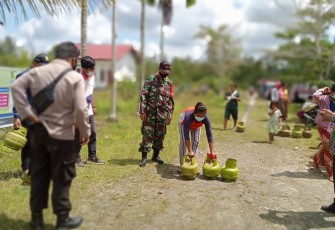 Operasi Pasar Gas LPG di Daerah Kelurahan Pager 