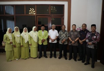 Bupati saat Terima Audiensi IGRA Kabupaten Asahan