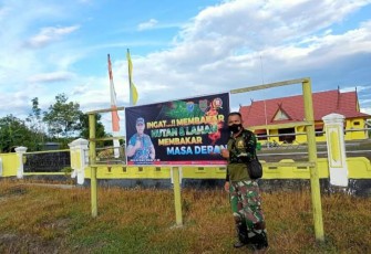 imbauan larangan bakar hutan dan lahan