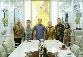Bamsoet saat menerima PB Shokaido, di Jakarta, Jumat (9/9/22).