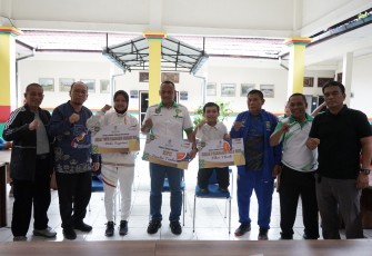 Pemkab saat Berikan Penali Kasih Kepada Atlet dan Pelatih NPC Kabupaten Asahan Berprestasi