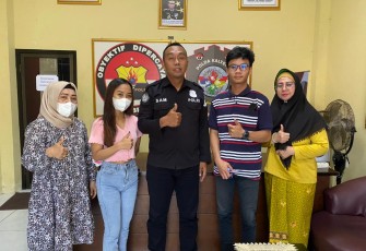 Humas Polda Kalteng Mediasi Mantan Kekasih Berseteru di Medsos