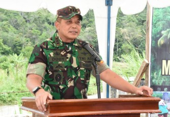 Komandan Korem 023/KS Kolonel Inf Dody Triwinarto, S.I.P., M.Han