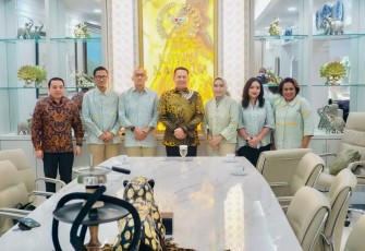 Bamsoet saat menerima Pengurus HIPWI FKPPI di Jakarta, Senin (7/11/22).