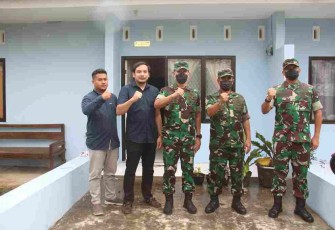 Asisten Teritorial Panglima TNI Tinjau Hasil Renovasi Komplek Jatayu di Lanud Abd Saleh
