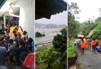 Pasca longsor disertai banjir di Tapanuli Tengah