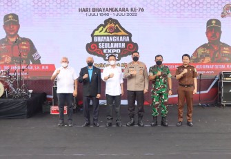 Kapolda Aceh seusai mem buka Bhayangkara Seulawah Expo 2022