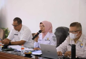 Rapat Indikator Penilaian Evaluasi Pelaksanaan Pengarusutamaan gender Tahun 2022