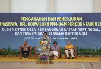 Gus Halim di GOR Pancasila UGM Yogyakarta, Jumat (16/12/2022).