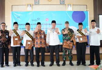 Wagub Rosjonsyah saat menghadiri acara Program Bangga Kencana Penurunan Stunting Kabupaten Seluma pada Rabu, 16/11/2022.