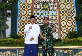 Dandim 0802/Ponorogo saat Jalin Sinergitas dan Kerjasama Dengan Semua Komponen