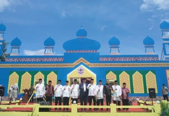 Suasana pembukaan MTQ Nasional ke-XXXIX tingkat Kabupaten Limapuluh Kota.