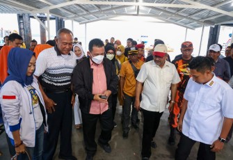 Gubernur Kepulauan Riau H. Ansar Ahmad saat Kunker ke Kabupaten Karimun