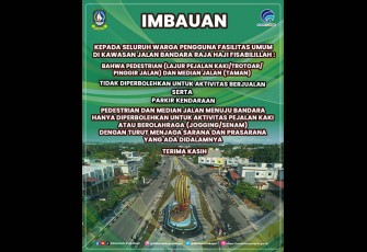 Bukan Area Berjualan dan Parkir