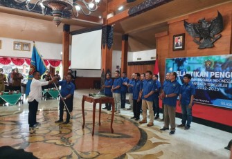 Pelantikan Pengurus PWI Trenggalek Masa Bakti 2022-2025